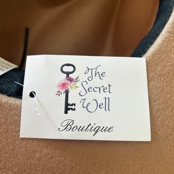 NWT Women's Leopard Print Fedora Hat - Picture 6 of 7